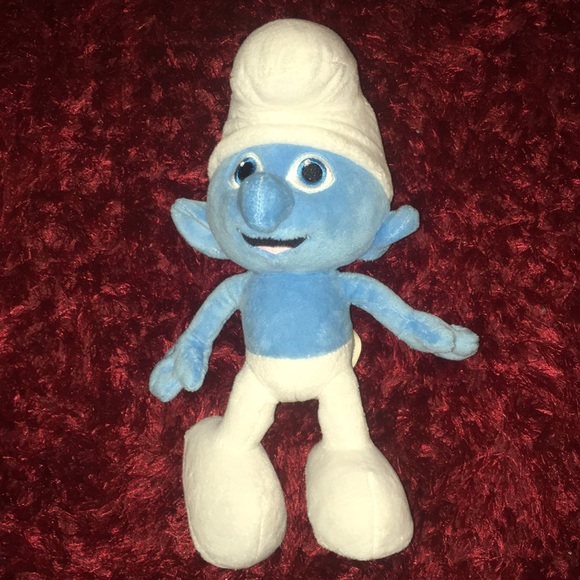 clumsy smurf plush